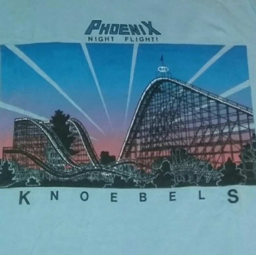 1993 Phoenix Night Flight 90s Amusement Park Shirt Vintage Tee Streetwear